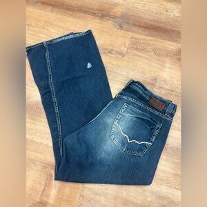 BKE Faded Blue Denim Jeans